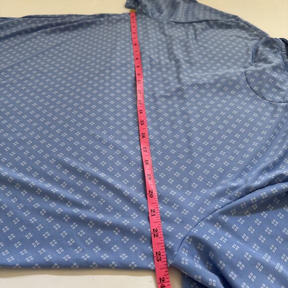 Ralph Lauren RLX Polo Performance Moisture Wicking Golf All Over Print Men Large - Picture 7 of 8